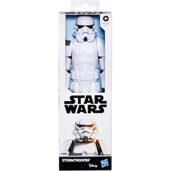 Imagen 4 de Star Wars Titan Hero Series Stormtrooper Figura de Acción Blanca de 30 cm con Accesorio Bláster, Modelo G1279, Dimensiones 10.2 x 5.1 x 30.5 cm, 19 g, para Niños a Partir de 4 Años