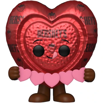 Imagen 2 de Funko Pop! AD Icons Series: Hershey's Strawberry Creme Heart Vinyl Collectible Figure, Model B0D19KKMMK, Height Approximately 3.45 Inches