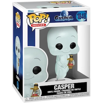 Imagen de referencia para Funko Pop! Movies: Casper 30th Anniversary - Casper Multicolor Standard Size Vinyl Collectable Figure - 1/6 Odds for Rare Chase Variant