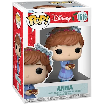 Imagen de referencia para Funko Pop! Disney: Princess Holiday - Anna - Frozen - Figura Coleccionable de Vinilo