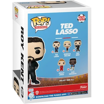 Imagen 3 de Funko Pop! TV: Ted Lasso - Roy Kent en Traje Negro - Figura de Vinilo Coleccionable - Multicolor - Modelo #1508 - ASIN B09YDF9FNC - Tamaño 9.5 cm - Serie Pop! TV