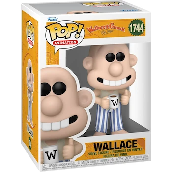 Imagen de referencia para Funko Pop! Movies: Wallace & Gromit - Wallace (In Pajamas) Vinyl Figure