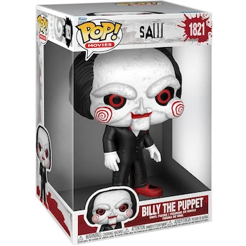 Imagen alusiva al producto Funko Pop! Jumbo Saw - Billy The Puppet 10 Inch Collectable Vinyl Figure