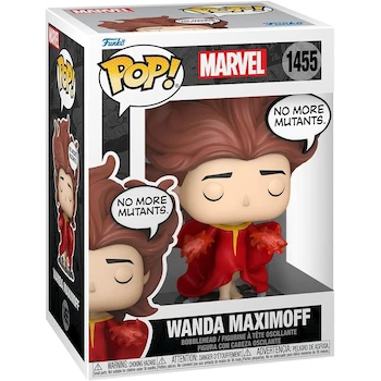 Imagen de referencia para Funko Pop! Marvel Comics Wanda Maximoff Scarlet Witch (No More Mutants) #1455 Vinyl Figure