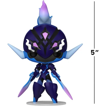 Imagen 3 de Funko Pop! Games: Pokemon Series - Ceruledge Multicolor Vinyl Collectable Figure, Model 86362, Size 3.75 inches (9.5 cm) Tall, Dimensions 11.43 x 8.89 x 16.51 cm
