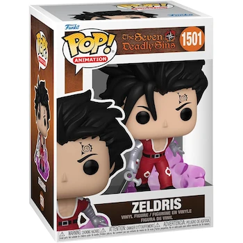 Imagen de referencia para Funko Pop! Animation: Los Siete Pecados Capitales - Zeldris #1501, Figura de Vinilo Coleccionable, Modelo 75539, Tamaño 9.5 cm, Material Vinilo, Color Multicolor