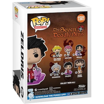 Imagen 3 de Funko Pop! Animation: Los Siete Pecados Capitales - Zeldris #1501, Figura de Vinilo Coleccionable, Modelo 75539, Tamaño 9.5 cm, Material Vinilo, Color Multicolor