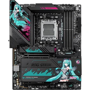 Imagen de referencia para Placa Base ASUS ROG Strix X870E-H Gaming WIFI7 Hatsune Miku Edition AMD X870E ATX