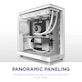 Miniatura de NZXT H6 Flow CC-H61FW-01 Compact Dual-Chamber Mid-Tower ATX Case Blanco White