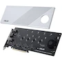 Miniatura de ASUS Hyper M.2 x16 Gen 4 PCIe 4.0/3.0 Expansion Card for 4x M.2 NVMe Devices (2242/2260/2280/22110) for AMD TRX40/X570 and Intel X299/Z390/Z370 Platforms