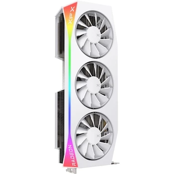 Imagen 2 de XFX Mercury AMD Radeon RX 9070XT OC Magnetic Air White Edition con RGB 16GB GDDR6 HDMI 3xDP, AMD RDNA 4 RX-97TMARGW9