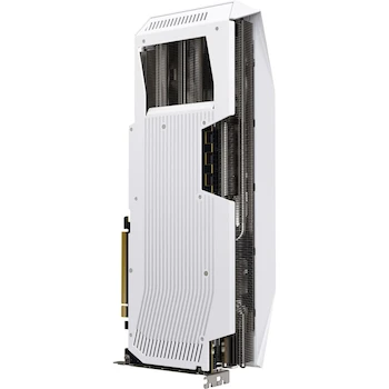 Imagen 3 de XFX Mercury AMD Radeon RX 9070XT OC Magnetic Air White Edition con RGB 16GB GDDR6 HDMI 3xDP, AMD RDNA 4 RX-97TMARGW9