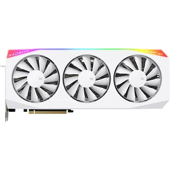 Imagen 4 de XFX Mercury AMD Radeon RX 9070XT OC Magnetic Air White Edition con RGB 16GB GDDR6 HDMI 3xDP, AMD RDNA 4 RX-97TMARGW9