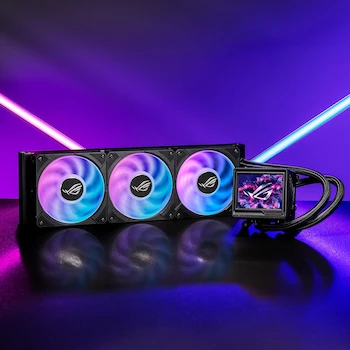Imagen 2 de ASUS ROG RYUJIN III 360 ARGB Extreme Todo-en-uno AIO CPU Enfriador Líquido Negro