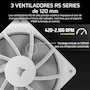 Miniatura de CORSAIR NAUTILUS 360 RS LCD Refrigeración Líquida CPU AIO 360mm Pantalla LCD IPS 2.1" Blanco con Ventiladores RS120 Daisy-Chain Intel LGA 1851/1700 AMD AM5/AM4