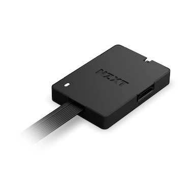 Imagen alusiva al producto NZXT Control Hub AC-CRFR1-B1 - Iluminación RGB Digital y Controlador PWM para hasta 5 Ventiladores o 4 Single-Frame Fans - Matte Black