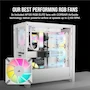 Miniatura de Corsair iCUE 4000D RGB Airflow Semitorre Mid-Tower, 3 Ventiladores AF120 RGB Elite, Controlador iCUE Lighting Node Pro, Blanco Verdadero