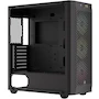 Miniatura de Corsair Caja para PC ATX 480T RGB de Cristal Templado, Modelo CC-9011272-WW, Color Negro, Dimensiones 47,6 x 21,4 x 44,6 cm, Serie RVB 480T, Capacidad para hasta 3 unidades SSD