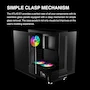 Miniatura de GAMDIAS ATLAS E1 Black ATX Mid Tower Carcasa para PC con Vidrio Templado y LCD