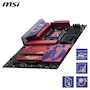 Miniatura de MSI B850 MLG EDITION Motherboard, ATX Form Factor, AMD B850 Chipset, AM5 Socket, for AMD Ryzen 9000/8000/7000 Series Processors, DDR5 Memory 4 Slots up to 256GB, Black with Red Accents