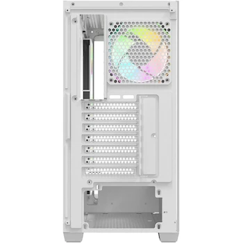 Imagen 4 de Gabinete Gamer Mid Tower Xzeal ATX Panel Derecho Vidrio Templado + Metal 4 ARGB Fans + 1 HUB Color Blanco