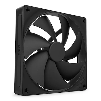 Imagen de referencia para NZXT F120P - Ventiladores de Presión Estática de 120 mm, Paquete Individual, Color Negro