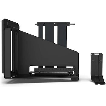 Imagen 2 de NZXT Kit de Montaje Vertical de GPU AB-RH175-B1 - 175 mm - Cable Elevador PCIe 4.0 x16 - Soporte de GPU - Soporte de Acero Resistente - Color Negro