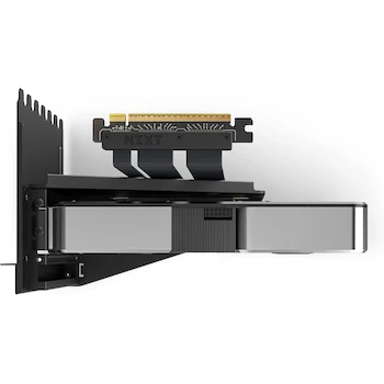 Imagen 4 de NZXT Kit de Montaje Vertical de GPU AB-RH175-B1 - 175 mm - Cable Elevador PCIe 4.0 x16 - Soporte de GPU - Soporte de Acero Resistente - Color Negro