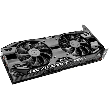 Imagen 5 de EVGA GeForce RTX 2060 12GB XC Black Gaming, 12G-P4-2261-KR, 12GB GDDR6, Ventiladores Duales, Placa Trasera de Metal