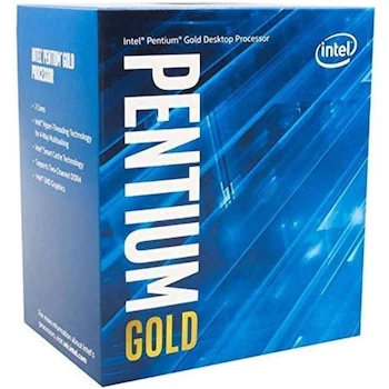 Imagen 4 de Intel® Procesador Pentium Gold G-6400 para Equipos de Sobremesa, 2 Núcleos, 4 Hilos, Socket LGA1200, Chipset Serie 400, Modelo BX80701G6400, 4 MB Caché, Gráficos Integrados Intel UHD 610, Color Plata, Tamaño 37.5 mm x 37.5 mm