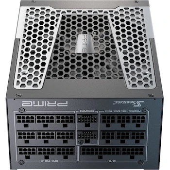 Imagen 2 de Seasonic Prime TX-1600 SSR-1600TR2 - 1600W 80+ Titanium ATX 3.0 PCIe 5.1 Ready Full Modular - Negro