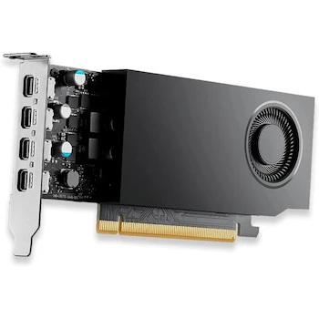 Imagen alusiva al producto PNY TVIDEO RTX A1000 NVIDIA 8GB GDDR6 VCNRTXA1000ATX-PB