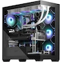 Miniatura de darkFlash DS900 ATX Mid-Tower PC Case, Full View Dual Tempered Glass, 4 PWM ARGB Fans Pre-Installed, Type C Port, Black