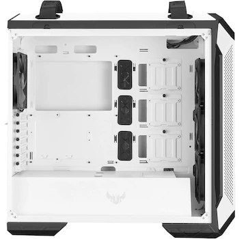 Imagen 3 de ASUS TUF Gaming GT501 White Edition, Media Torre ATX/EATX, Panel Metálico Frontal, Lateral de Cristal Templado