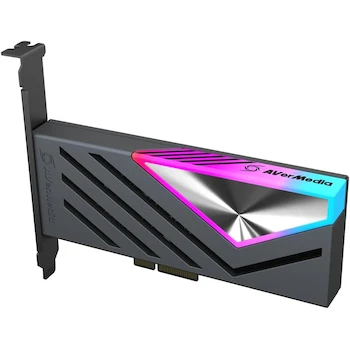 Imagen 3 de AVerMedia Tarjeta de Captura HDMI GC575 Live Gamer 4K 2.1 PCIe, Color Gris, Dimensiones 121 x 160.5 x 21.5 mm