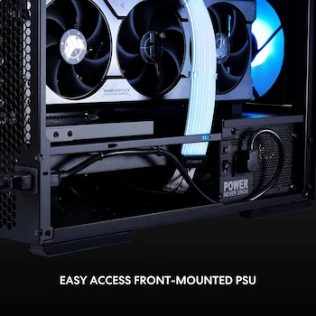Imagen 3 de Lian Li Lancool 207 Black – ARGB 140mm + PWM 120mm Mesh ATX Mid-Tower Gamer Case