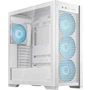 Miniatura de ASUS TUF Gaming GT302 ARGB White Edition ATX Mid-Tower PC Case, Supports EATX (12"x10.9")/ATX/Micro-ATX/Mini-ITX, Dimensions 235x520x485mm, Drive Bays: 2x2.5", 2x2.5"/3.5" Combo, Expansion Slots: 8 + 3 Vertical