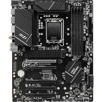 Imagen 2 de MSI PRO B760-P WiFi DDR4 ProSeries Motherboard Modelo PROB760PWIFID4 Soporta Procesadores Intel 12th/13th/14th Gen LGA 1700 ATX con Wi-Fi 6E y Bluetooth 5.3