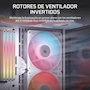 Miniatura de Corsair RS120-R ARGB 120mm PWM Ventilador Flujo Inverso – Conexiones ARGB de +5V, 8 LED RGB, Cadena Daisy, 120 x 120 x 25 mm, Pack de 3 – Blanco, Modelo CO-9050197-WW, ASIN B0F8QXB9DG