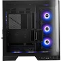 Miniatura de MSI MAG PANO 120R PZ - Gabinete PC ATX Mid-Tower para Juegos - Negro - Panel de Vidrio Templado Panorámico 270° - 7 Ventiladores ARGB Preinstalados