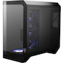 Miniatura de MSI MAG PANO 120R PZ - Gabinete PC ATX Mid-Tower para Juegos - Negro - Panel de Vidrio Templado Panorámico 270° - 7 Ventiladores ARGB Preinstalados
