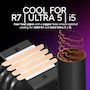 Miniatura de Cooler Master Hyper 411 Nano CPU Air Cooler Negro, Ventilador SickleFlow 92 PWM, 136 mm de Altura, Cubierta Superior Elegante, Serie Hyper