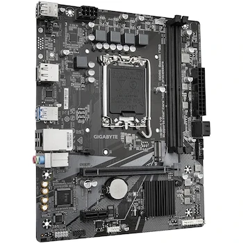 Imagen 3 de Gigabyte Placa Base H610M K V2 Rev. 1.0, Color Negro, Formato Micro ATX, Tamaño 22.6cm x 18.5cm, Socket LGA1700, Chipset Intel H610, Serie H610, Capacidad Memoria DDR5 hasta 128GB (2 DIMM)