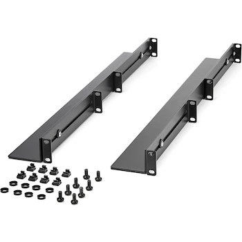 Imagen 4 de StarTech.com UNIRAILS1UB Rieles Universales para Rack 1U 19" 4 Postes Profundidad Ajustable 24-36" Kit de Montaje para Servidor/Red/UPS Negro