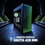 Miniatura de GAME FACTOR CSG601 Gabinete Gamer Full ATX Infinity RGB con Control Estructura de Acero Negro