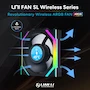 Miniatura de Lian Li Uni Fan SL LCD Inalámbrico 120mm ARGB - Ventilador con Visualización LCD de 1.6" - Control Inalámbrico 2.4 GHz - Negro