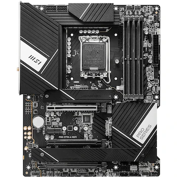 Imagen 2 de MSI PRO Z790-A WIFI Tarjeta Madre ProSeries Intel Z790 Socket LGA 1700 Memoria DDR5 Wi-Fi 6E Formato ATX Color Negro