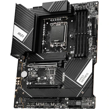 Imagen 3 de MSI PRO Z790-A WIFI Tarjeta Madre ProSeries Intel Z790 Socket LGA 1700 Memoria DDR5 Wi-Fi 6E Formato ATX Color Negro