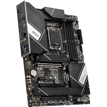 Imagen 4 de MSI PRO Z790-A WIFI Tarjeta Madre ProSeries Intel Z790 Socket LGA 1700 Memoria DDR5 Wi-Fi 6E Formato ATX Color Negro