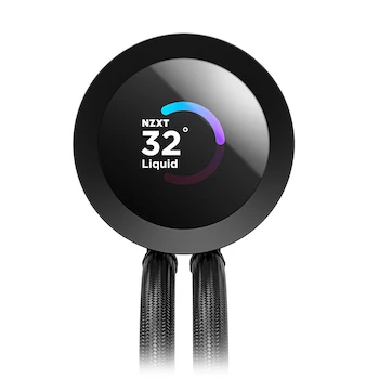 Imagen 5 de NZXT Kraken Plus 360 RGB Negro - Modelo RL-KR360-B2 - Enfriador Líquido de CPU AIO - Radiador de 360 mm - Ventilador de Fotograma Único de Núcleo RGB F360 - LCD Cuadrado de 1,54" - Compatible con AMD® AM5, AM4 - Intel® LGA 1851/1700, 1200/115X